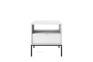 Öökapp AKL Furniture Nova Sands S54, valge hind ja info | AKL Furniture Magamistoamööbel | hansapost.ee