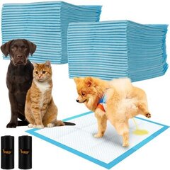 Одноразовые пеленки для собак Purlov 60x60 см, 50 шт. цена и информация | Средства по уходу за животными | hansapost.ee