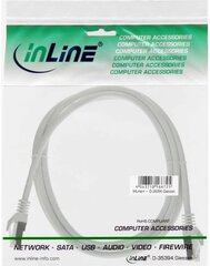 InLine, RJ45 SF/UTP Cat.5e, 2m (72502W) hind ja info | Juhtmed ja kaablid | hansapost.ee