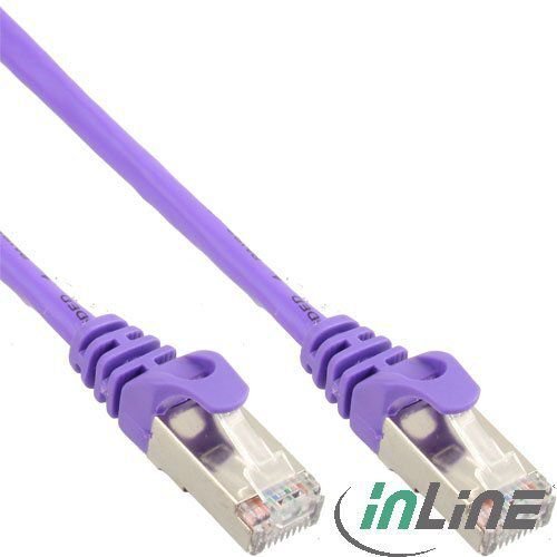 InLine 72550P, RJ45 CAT5e SF/UTP, 0.5 m hind ja info | Juhtmed ja kaablid | hansapost.ee