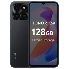 Honor X6A 4/128GB Midnight Black 5109ATMA цена и информация | Мобильные телефоны | hansapost.ee