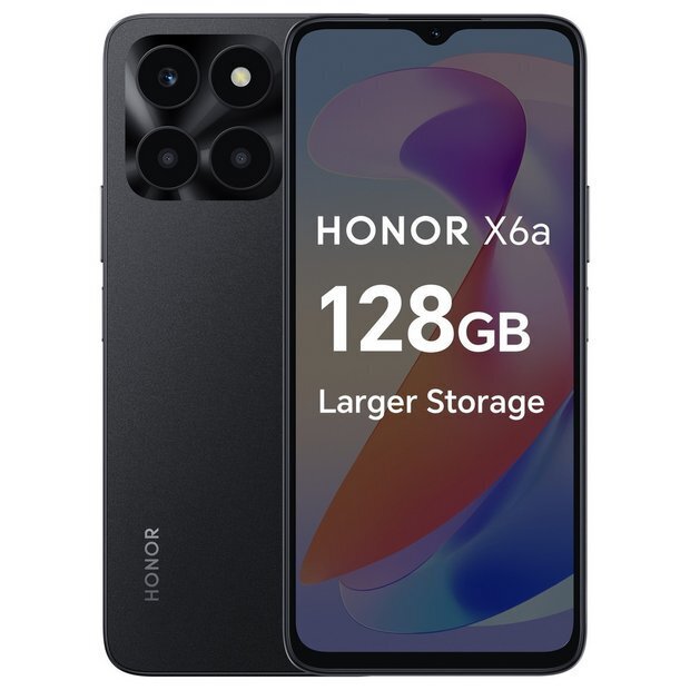 Honor X6A 4/128GB 5109ATMA Midnight Black цена и информация | Telefonid | hansapost.ee