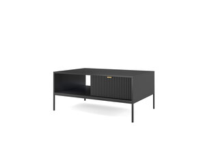 Diivanilaud AKL Furniture Nova Sands L104, must hind ja info | Diivanilauad | hansapost.ee