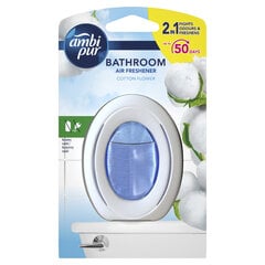 Õhuvärskendaja Ambi Pur Bathroom Air Refr Cotton, 7,5 ml hind ja info | Õhuvärskendajad | hansapost.ee