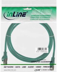 InLine 72502G, RJ45 CAT5e F/UTP, 2 m hind ja info | Juhtmed ja kaablid | hansapost.ee