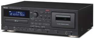 Проигрыватель кассет и CD Teac AD-850-SE/B чёрный цена и информация | Видеопроигрыватели | hansapost.ee