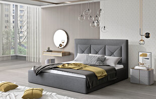 Кровать  Cloe, 180х200 см, серый цвет цена и информация | Кровати | hansapost.ee