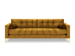Четырехместный диван Cosmopolitan Design Bali, желтый/золотой цена и информация | Диваны | hansapost.ee
