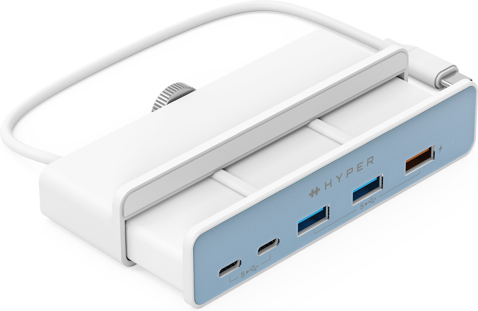 Hyper HyperDrive 5-in-1, USB-C hind ja info | Juhtmed ja kaablid | hansapost.ee