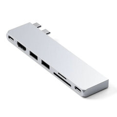 Satechi Pro Hub Slim hind ja info | USB adapterid ja jagajad | hansapost.ee