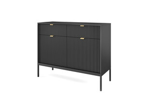 Комод AKL Furniture Nova Sands KSZ104, черный цвет цена и информация | Комоды | hansapost.ee