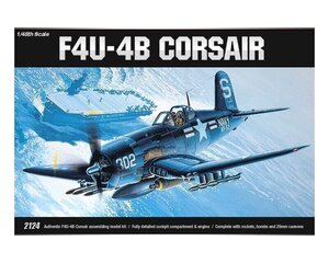 Собираемая модель Academy F4U1 Corsair цена и информация | Конструкторы и кубики | hansapost.ee