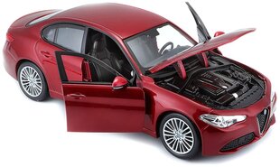 Automudel Bburago Alfa Romeo Giulia 1:24 hind ja info | Bburago Lastekaubad ja beebikaubad | hansapost.ee