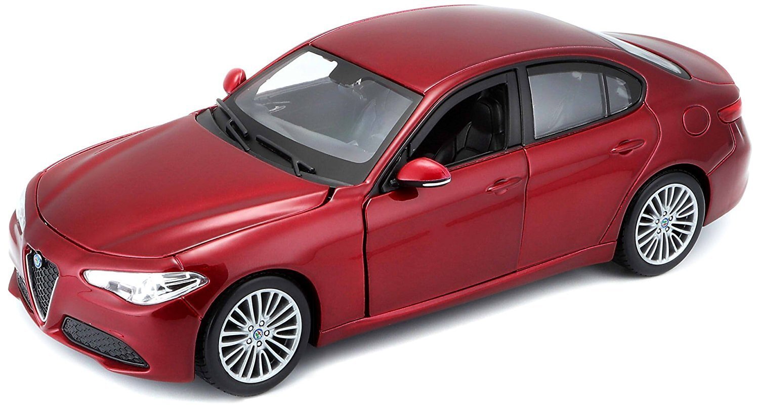 Automudel Bburago Alfa Romeo Giulia 1:24 цена и информация | Mänguasjad poistele | hansapost.ee