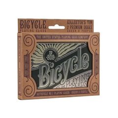 Подарочный набор карт Bicycle: две колоды в стиле ретро в металлической банке  цена и информация | Настольные игры | hansapost.ee