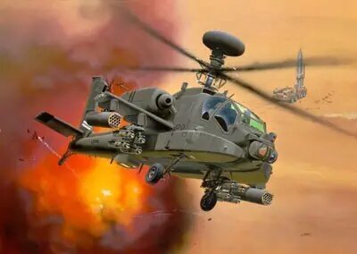 Konstruktor Revell AH-64D Longbow Apache, 79. цена и информация | Klotsid ja konstruktorid | hansapost.ee