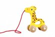 Pukseeritav puidust kaelkirjak iWood hind ja info | Beebide mänguasjad | hansapost.ee