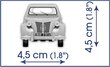 Konstruktor Cobi Citroen 2CV tüüp A, 80 tk hind ja info | Klotsid ja konstruktorid | hansapost.ee