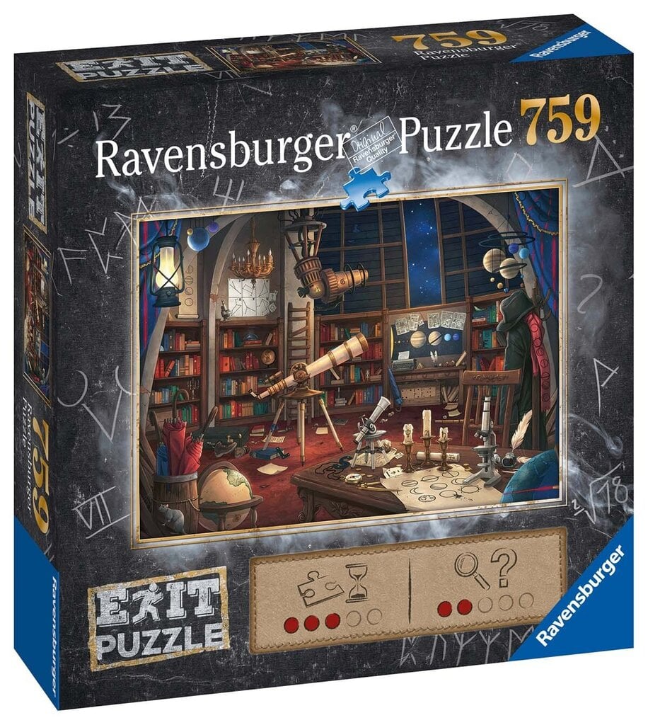 Puzzle Ravensburgeri täheobservatoorium, 759 tk цена и информация | Pusled lastele ja täiskasvanutele | hansapost.ee