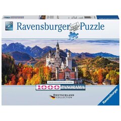 Mõistatus Ravensburger Panorama: Neuschwansteini loss, 1000 hind ja info | Pusled lastele ja täiskasvanutele | hansapost.ee
