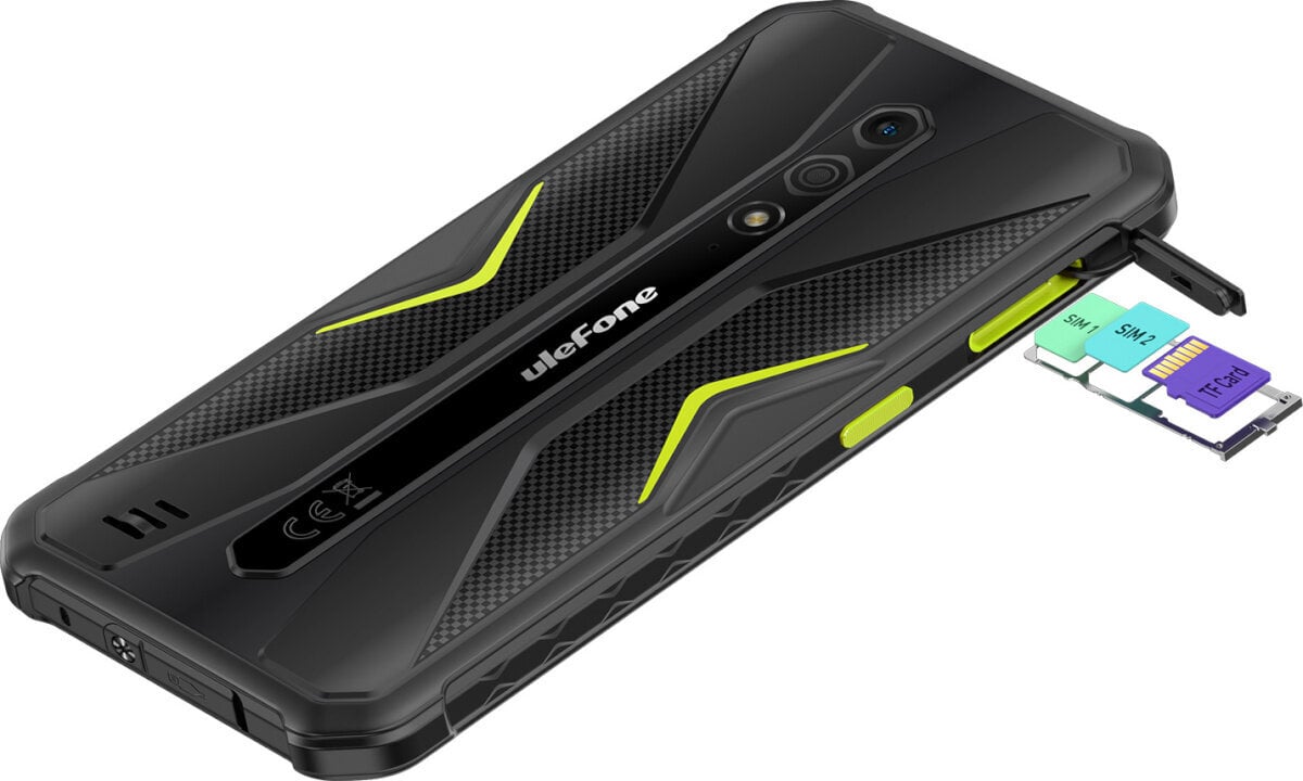 Ulefone Armor X12 Pro 4/64GB Black/Green hind ja info | Telefonid | hansapost.ee