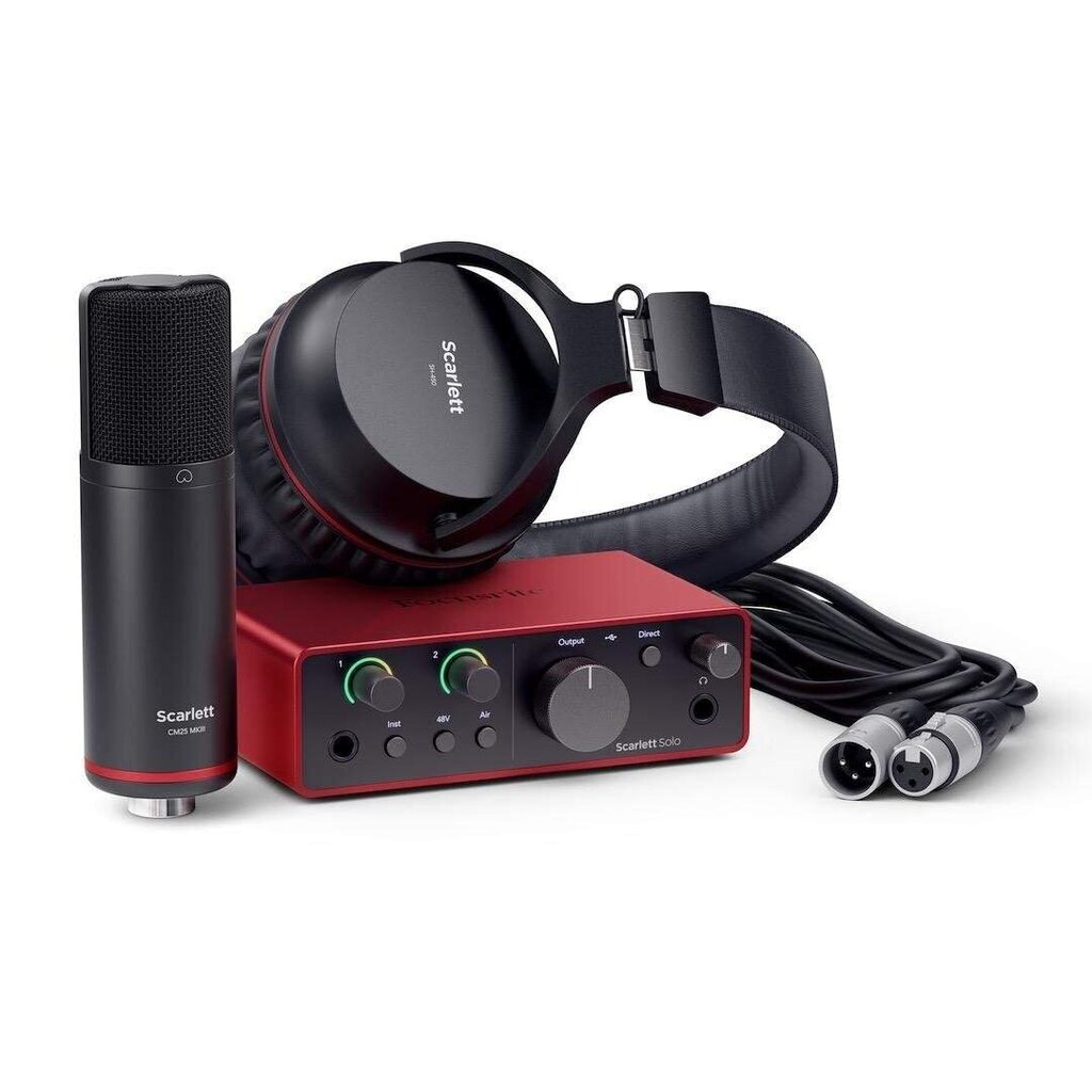 Focusrite Scarlett Solo Studio 4th Gen hind ja info | Helikaardid | hansapost.ee