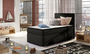 Кровать  Rocco, 90х200 см, черный цвет цена и информация | Кровати | hansapost.ee