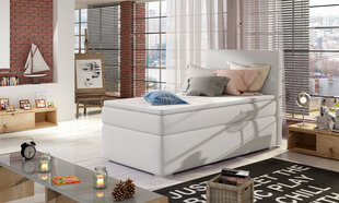 Кровать  Rocco, 90х200 см, белая цена и информация | Кровати | hansapost.ee