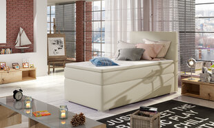 Кровать  Rocco, 90x200 см, песочный цвет цена и информация | Кровати | hansapost.ee