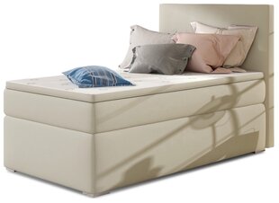 Кровать  Rocco, 90x200 см, песочный цвет цена и информация | Кровати | hansapost.ee
