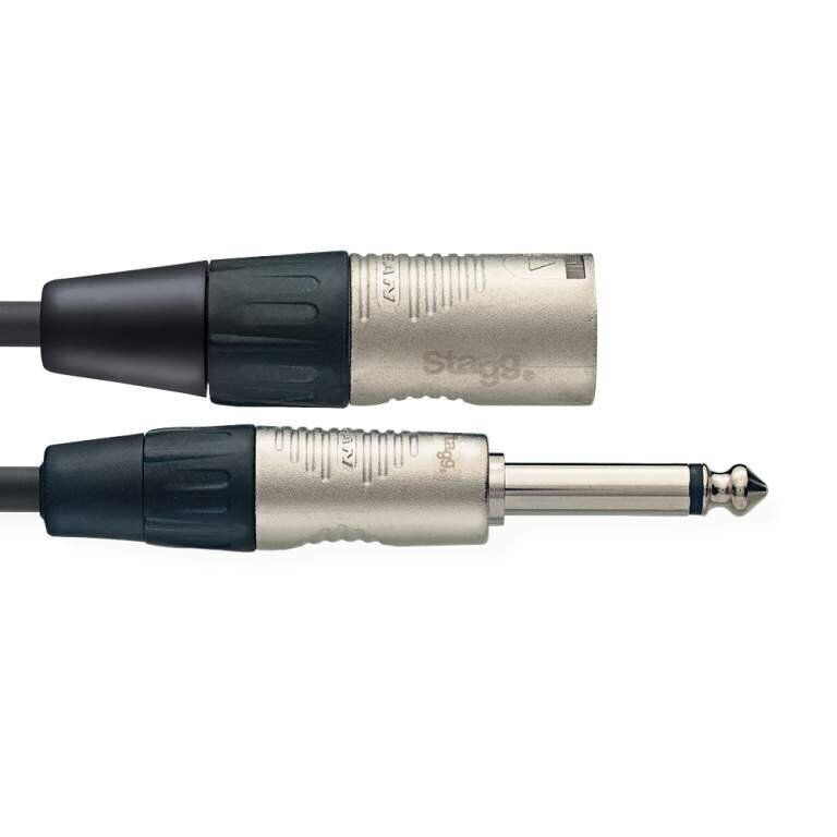 Stagg, XLR, 6.3 mm, 1m цена и информация | Juhtmed ja kaablid | hansapost.ee