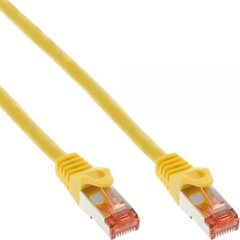 InLine, RJ45 S/FTP Cat.6, 0,5 м (76450Y) цена и информация | Кабели и провода | hansapost.ee