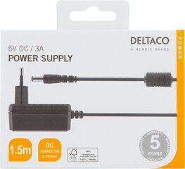 Deltaco PS05-30B цена и информация | Зарядные устройства для ноутбуков	 | hansapost.ee