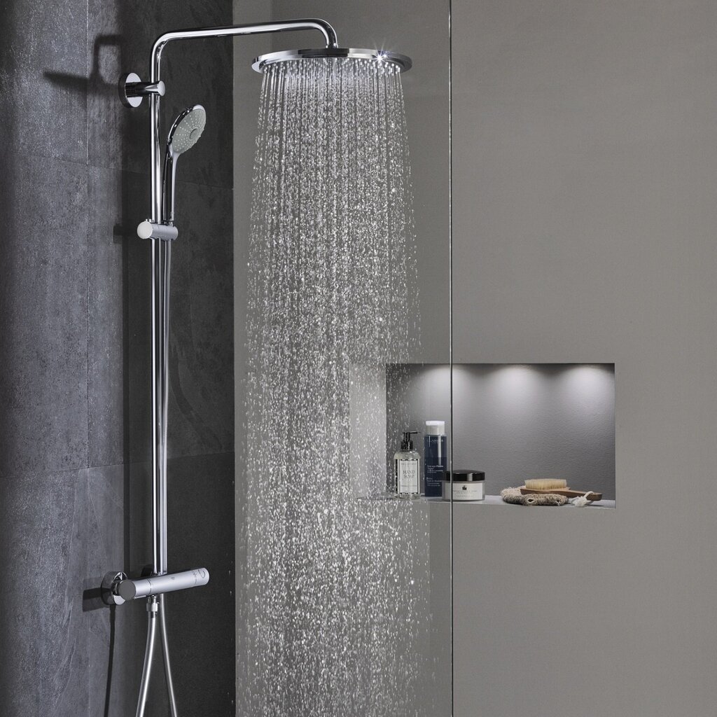 Dušisüsteem Grohe Euphoria XXL 310, kroom, 26075000 цена и информация | Dušikomplektid ja süsteemid | hansapost.ee