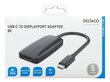 Deltaco USBC-DP8K цена и информация | USB adapterid ja jagajad | hansapost.ee