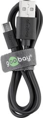 Goobay, Micro-USB 5 Вт, 1 м. цена и информация | Кабели и провода | hansapost.ee