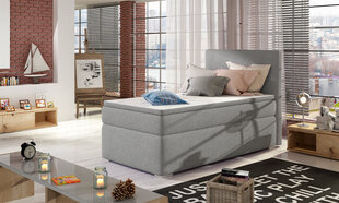 Кровать  Rocco, 90х200 см, серая цена и информация | Кровати | hansapost.ee