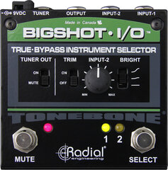 Селектор сигналов Radial BigShot I/O цена и информация | Принадлежности для музыкальных инструментов | hansapost.ee