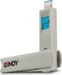 Lindy 40465 цена и информация | USB adapterid ja jagajad | hansapost.ee