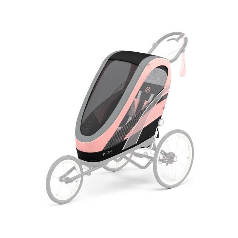 Cybex jooksukäru kabiin Zeno, Silver Pink hind ja info | Vankrid, jalutuskärud | hansapost.ee