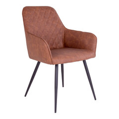 Комплект из 2 стульев Harbo, коричневый цвет цена и информация | Стулья для кухни и столовой | hansapost.ee