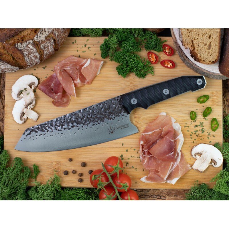 Sepistatud Carbon Santoku nuga 18CM Katanaimi цена и информация | Kööginoad ja teritajad | hansapost.ee