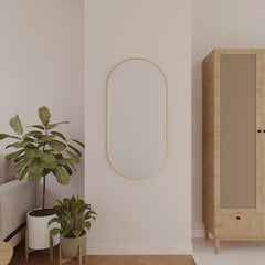 Зеркало  Micedi А, золотистое цена и информация | Elta Мебель и домашний интерьер | hansapost.ee