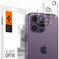 Kaameraklaas, Spigen, iPhone 14 Pro /Max hind ja info | Ekraani kaitseklaasid ja kaitsekiled | hansapost.ee
