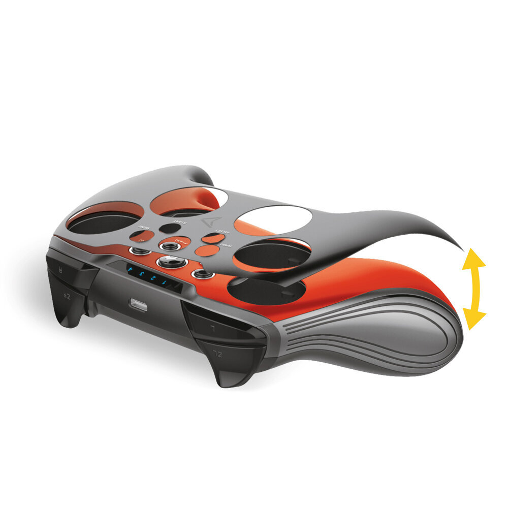 Steelplay Wireless Customizable Controller + 2 Cases (Switch/PC/Android) цена и информация | Mängukonsoolide lisatarvikud | hansapost.ee