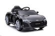 Electric Ride On Car Audi R8 Lift A300 Black hind ja info | Laste elektriautod | hansapost.ee