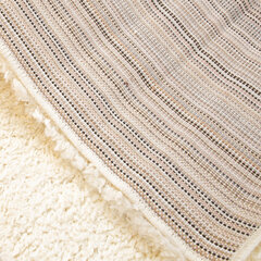 Vaip VELLOSA-1, 160x230cm, valge narmasvaip price and information | Carpets | hansapost.ee