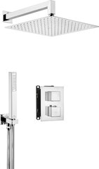 Varjatud termostaadiga dušikomplekt Deante smart-boxiga Box BXYZ0EAT, chrome цена и информация | Душевые комплекты и панели | hansapost.ee