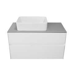 Шкаф для ванной комнаты Lyfco BK-97105 с умывальником Lyfco 205-4-2663, белый цвет цена и информация | LYFCO Мебель и домашний интерьер | hansapost.ee
