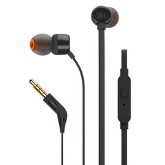 JBL Tune 110 JBLT110BLK цена и информация | Наушники | hansapost.ee